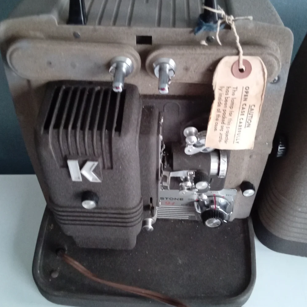 Keystone 8mm Film Projector‎ K-51 Vintage Movie Projector With Case